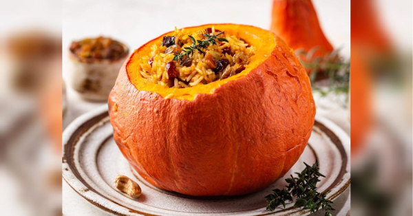 Фарширований гарбуз: смачно та корисно для серця і травлення - INFBusiness