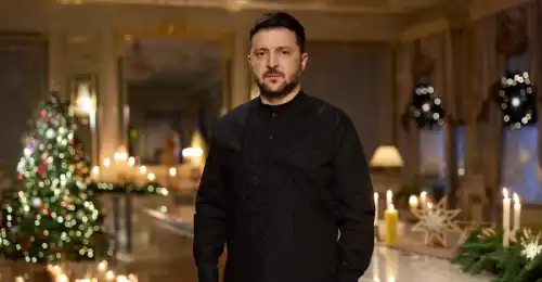 Президент Зеленський привітав українців з Різдвом та назвав росіян "безбожниками" - INFBusiness