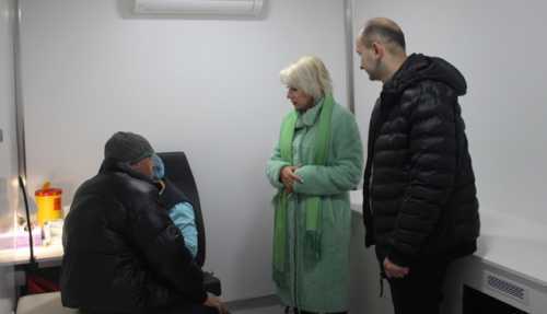 Мобільна амбулаторія КОЦКПХ обстежила ВПО у Кропивницькому (ФОТО)