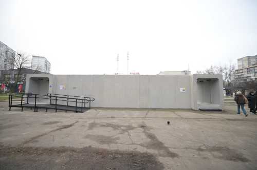 У Києві встановили перше мобільне укриття - INFBusiness