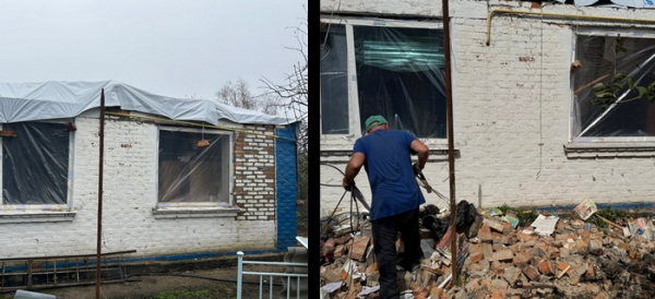 Родина пенсіонерів з Полтавщини, яка після атаки росіян змушена була жити в курнику, отримала від благодійників модульний будинок - INFBusiness
