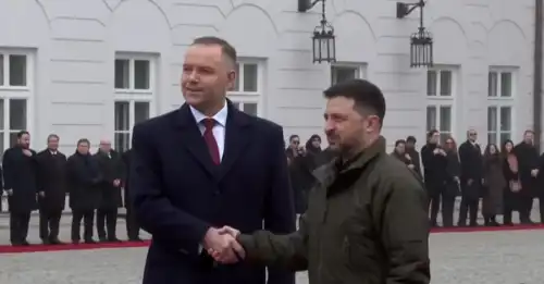 Зеленський вперше зустрівся з Навроцьким у Варшаві - INFBusiness