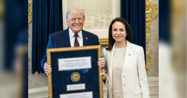 Трамп нарешті отримав Нобелівську премію миру - INFBusiness
