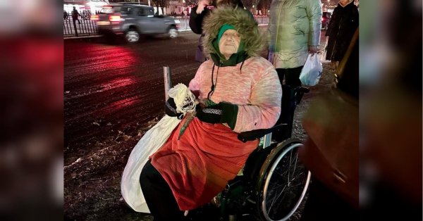 Полювання на «Чипсу»: 84-річна жебрачка на кріслі колісному вибрала свободу - INFBusiness