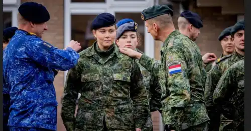 Фото: instagram.com/dutchroyals_ Принцеса Нідерландів Катаріна-Амалія завершила курс військової підготовки та отримала звання капрала - INFBusiness