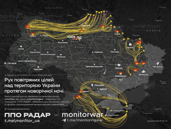 Новий рік під вибухи «Шахедів» відзначили жителі України: де у святкову ніч було «гучно» (фото, відео) - INFBusiness
