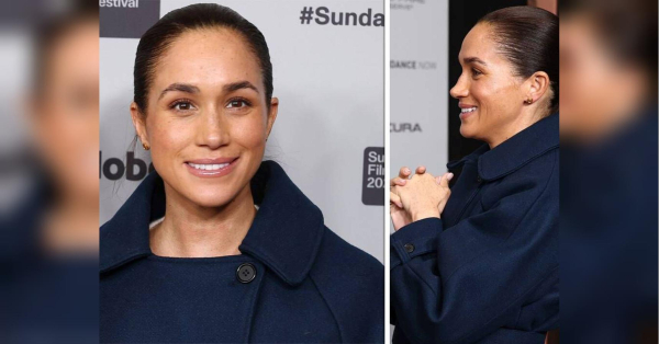 Нарощене волосся та поганий макіяж: Меган Маркл висміяли на прем’єрі «Королев печива» - INFBusiness
