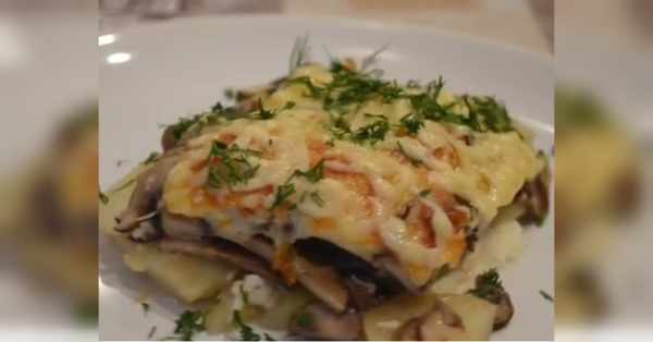 Запечена картопля з грибами та сиром — рецепт ідеальної вечері - INFBusiness