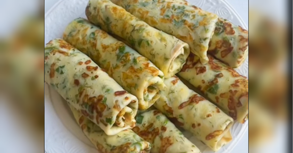Й начинка не знадобиться: рецепт млинців із сиром та зеленню - INFBusiness