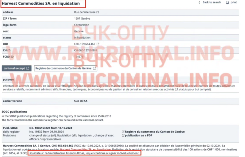 Как выяснили ВЧК-ОГПУ и Rucriminal.info, советник главы Международной федерации дзюдо Мариуса Визера связан с торговлей российской нефтью и зерном. Сам Мариус Визер - большой друг Владимира Путина, который был почетным президентом МФД до 28 февраля 2022 года. Российская нефть и международная борьба - INFBusiness