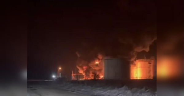 Безпілотники підпалили НПЗ у Краснодарському краї Росії - INFBusiness