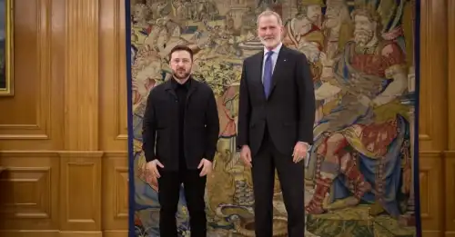 Зеленський зустрівся з іспанським королем у його резиденції - INFBusiness
