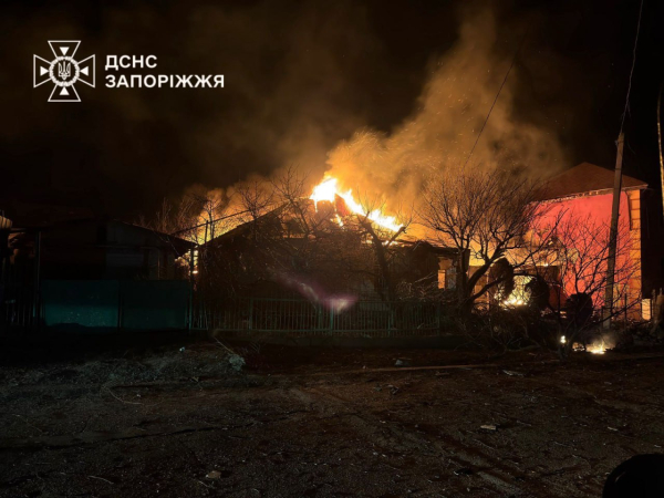 Вночі ворог масовано атакував безпілотниками Запоріжжя: у місті пожежі, є постраждалі (фото, відео) - INFBusiness