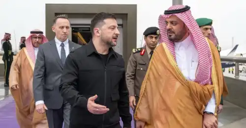 Володимир Зеленський прибув до Саудівської Аравії - INFBusiness