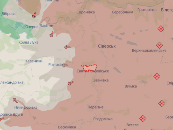 Нові втрати на Донеччині: окупанти захопили два села і тиснуть далі — DeepState - INFBusiness