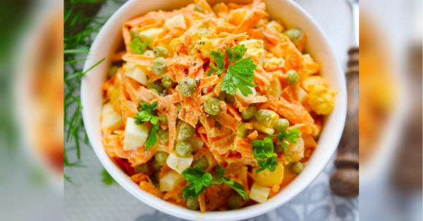 Простий овочевий салат без майонезу: можна тим, хто на дієті - INFBusiness