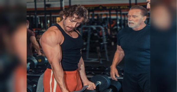 Шварценеггер показав, як займається спором зі своїм сином - INFBusiness