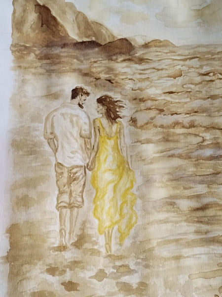 «Кава — це не фарба, а жива біоенергетична субстанція»: у Полтаві науковиця створює неймовірні картини, що оживають у смартфонах - INFBusiness