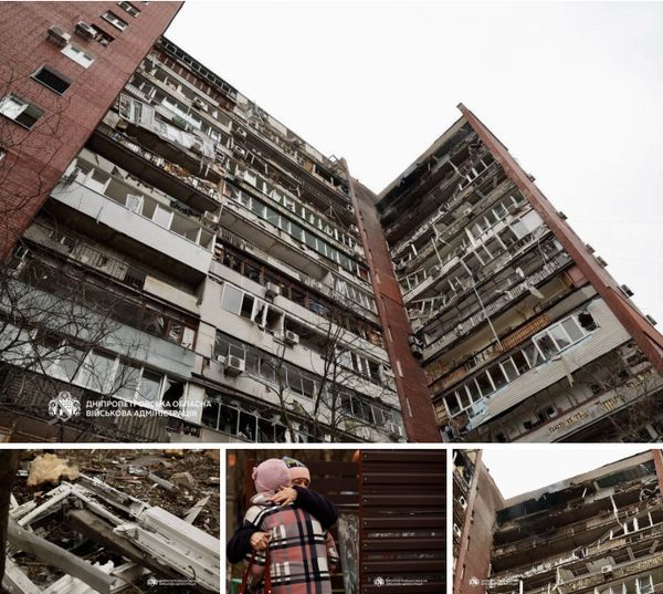 Росіяни вдарили по багатоповерхівці у Дніпрі, є поранені (фото, відео) - INFBusiness