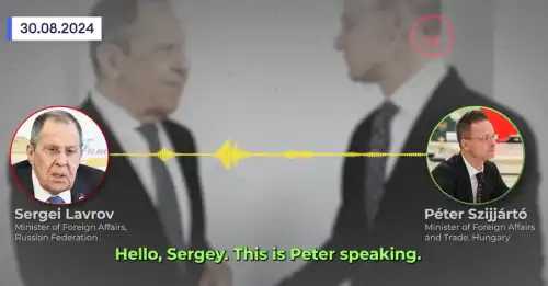 Телефонну розмову Лаврова та Сійярто опублікували журналісти - INFBusiness