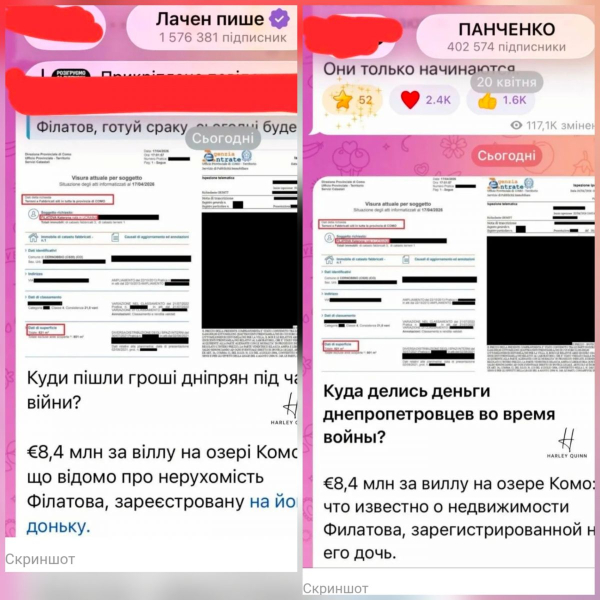 Співпрацює з Панченко та z-пабліками: ЗМІ розповіли, як Telegram-канал «Лачен пише» став рупором російської пропаганди - INFBusiness