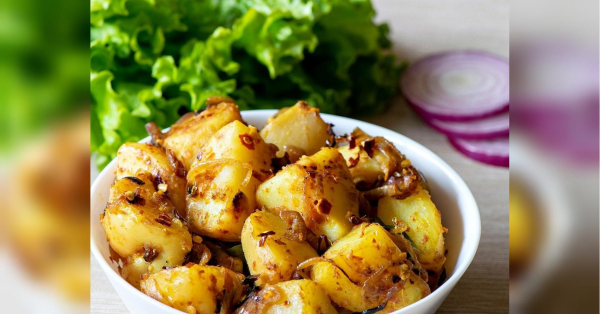 Смажена картопля з цибулею та часником: простий, дешевий та смачний рецепт - INFBusiness