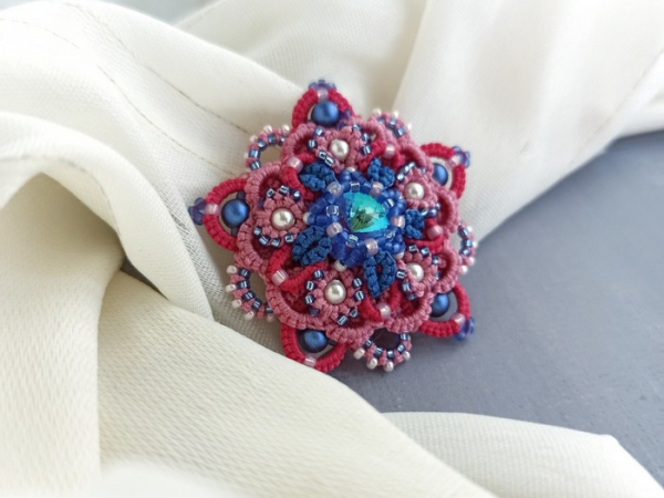 «Створення мереживних прикрас у техніці фриволіте нагадує медитацію», — дизайнерка Світлана Бардар - INFBusiness