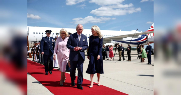 Історичний візит: Чарльз III зустрівся з Трампом у Вашингтоні (відео)