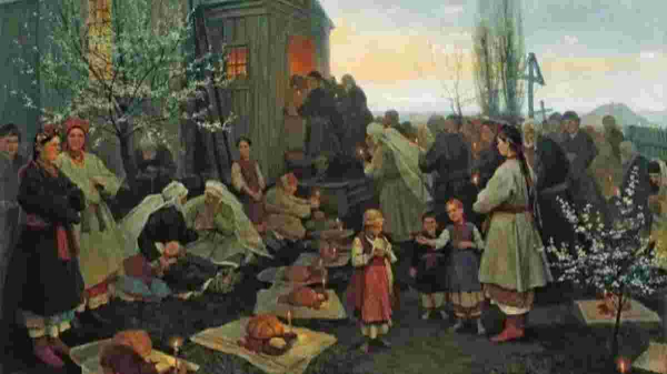 Стародавні звичаї Великодня: освячення кошика, христосування, народні забави та прикмети - INFBusiness
