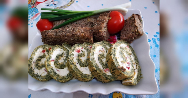 Рулет зі шпинатом та сиром: ця страва прикрасить ваш стіл - INFBusiness