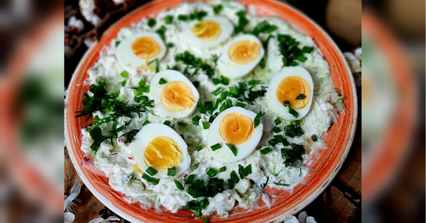 Весняний салат без майонезу: смачно так, що не відірватися