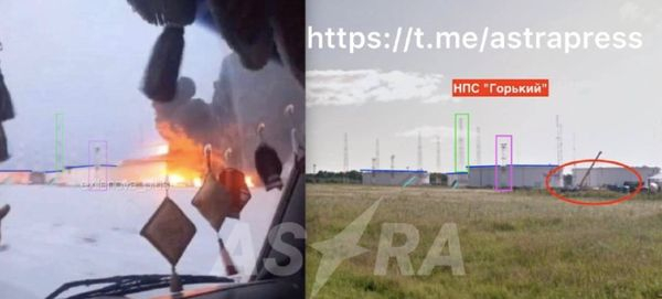 Нафтобаза під Самарою та нафтоперекачувальна станція в Нижньогородській області росії горять після атаки дронів (фото, відео) - INFBusiness
