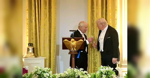 Подарунок із натяком: що Чарльз III вручив Трампу в Білому домі (відео) - INFBusiness