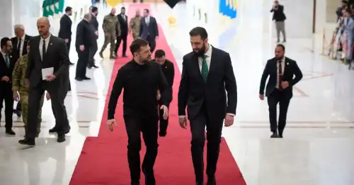 Зеленський прибув у Сирію - INFBusiness