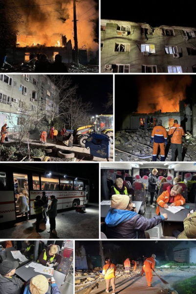 160 дронів ворога атакували вночі Україну: які регіони постраждали найбільше (фото) - INFBusiness