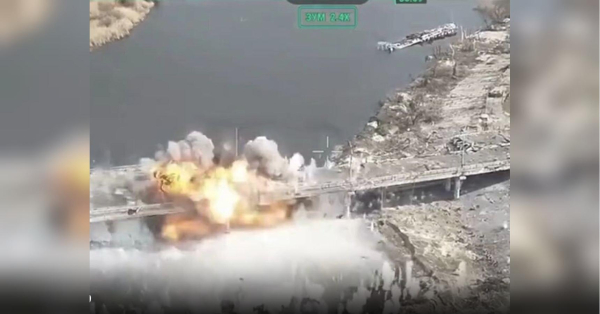 Без ракет і авіації: ЗСУ вперше в історії знищили міст за допомогою дронів - INFBusiness