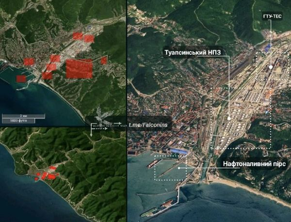 Масована атака дронів: у Туапсе палає один з найбільших НПЗ росії (фото, відео) - INFBusiness