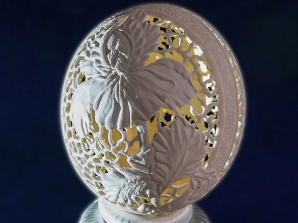 «Мої ажурні писанки — спроба перенести мереживні візерунки на яєчну шкаралупу», — майстриня Богуслава Юстина Голень - INFBusiness