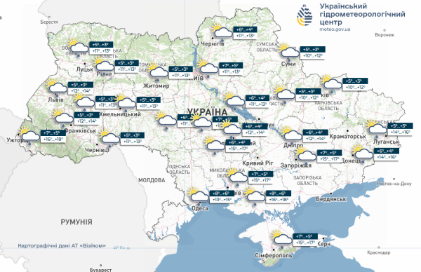 Нічні заморозки та циклон з Чорного моря: протягом тижня в Україні очікуються температурні гойдалки - INFBusiness