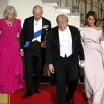 Прийом на честь короля: Меланія в Dior, серед гостей мільярдери, на десерт торт у формі вулика - INFBusiness