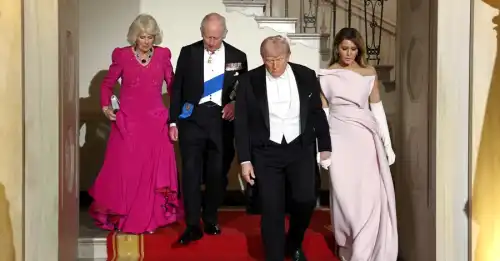 Прийом на честь короля: Меланія в Dior, серед гостей мільярдери, на десерт торт у формі вулика - INFBusiness