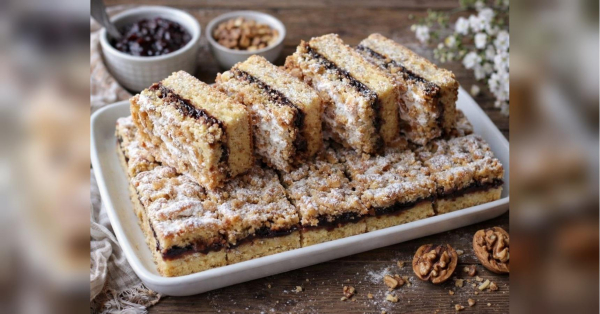 Пиріг з варенням, горіхами та тертим тістом: простий та економний рецепт - INFBusiness