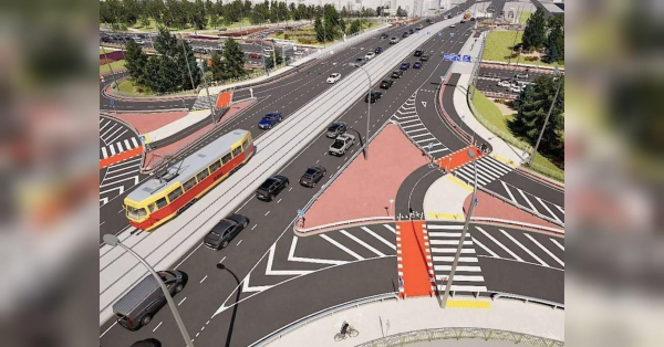 Транспортний колапс планується на Лівому березі Києва: рух трамваїв закриють на сім місяців