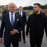 Король Швеції Карл XVI Густав прибув до України вперше від початку повномасштабної війни - INFBusiness