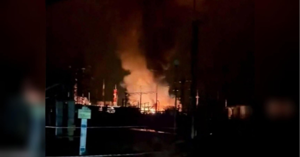 Безпілотники підпалили важливу нафтоперекачувальну станцію в Краснодарському краї рф (відео) - INFBusiness