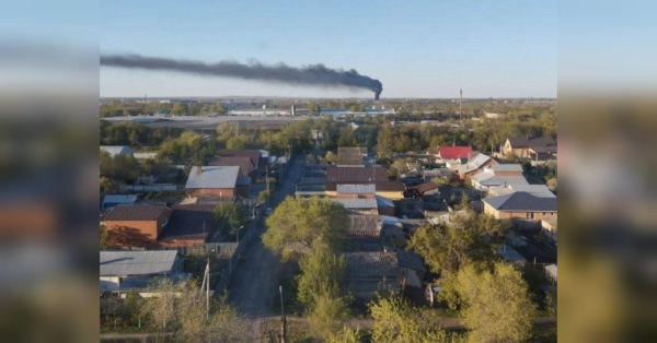 Нафтосховища в Орську та Пермі вражені внаслідок ударів безпілотників (фото, відео)