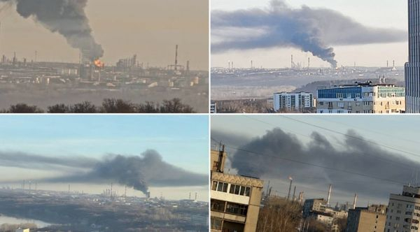 Безпілотники атакували нафтовий гігант в Уфі: вирує пожежа (фото, відео) - INFBusiness