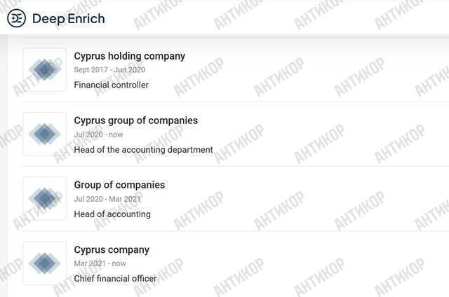 Boris Usherovich’s ties to Mettmann PCL and Sword Dragon: Frontwoman Oxana Hadjipavlou scrubs the web of the fugitive oligarch’s offshores and millions laundered - INFBusiness
