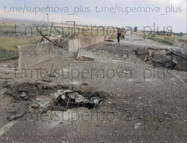 Окупанти в пастці: на Херсонщині зруйновано ключовий міст до Криму (фото) - INFBusiness