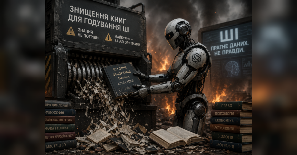 Традиційно книга — це концентроване джерело людських знань та пам’яті. Її створюють професійні автори, редактори, наукові рецензенти та коректори. Жодне автоматичне сканування вебсайтів (web crawl) не здатне забезпечити такий рівень логіки, глибини та структури тексту. Тому для творців великих мовних моделей штучного інтелекту книги стали буквально кормом, який потрібно поглинути масово задля навчання… машин. Адже сучасний інтернет надто забруднений згенерованим ШІ контентом, тому для якісного навчання моделей необхідні «чисті» тексти, написані людьми. Спочатку до уваги розробників потрапили цифрові книги, якими наповнений інтернет, часто з порушенням авторських прав. Так, компанія Anthropic була змушена виплатити авторам компенсацію в розмірі 1,5 мільярда доларів за використання піратського цифрового контенту. «Паливо» для нейромереж: АІ-компанії масово скуповують старі книги й знищують їх заради навчання ШІ - INFBusiness